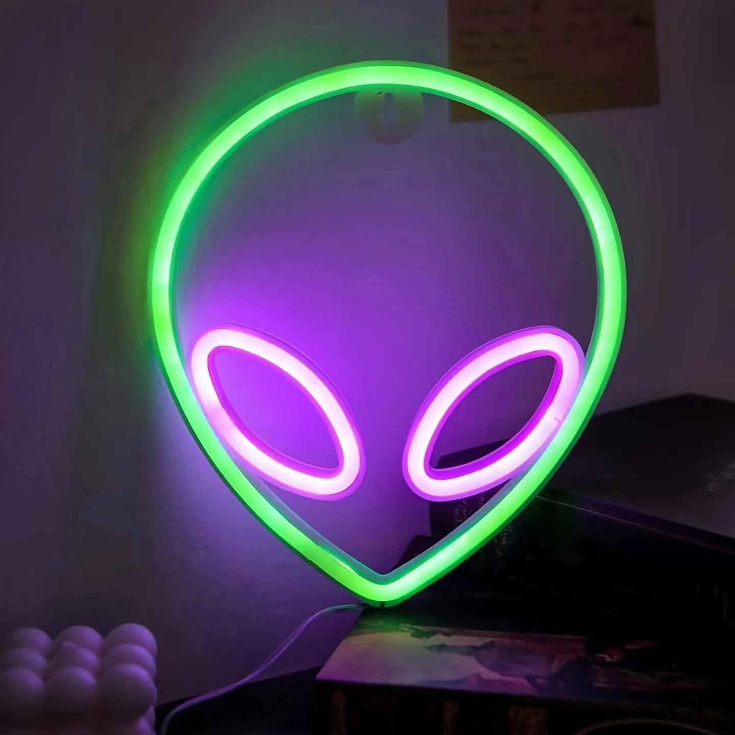 1Pc Cool Neon LED Light Sign – USB & Battery Powered Room Decor for Bedroom, Game Room. Perfect Gift