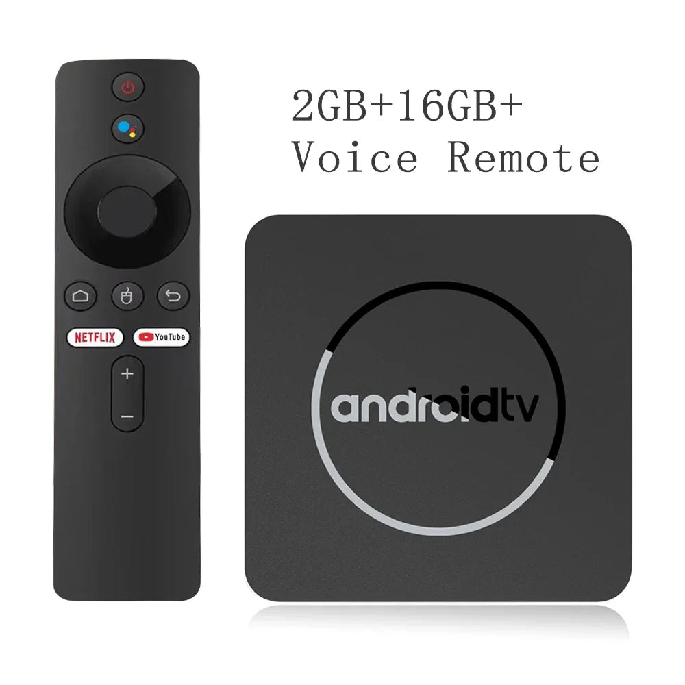 Q1 ATV Android 14 Smart TV Box – Allwinner H313 Quad-Core, 2GB RAM + 16GB ROM, 4K HDR10+, Dual Wi-Fi, Bluetooth 5.0 Media Player