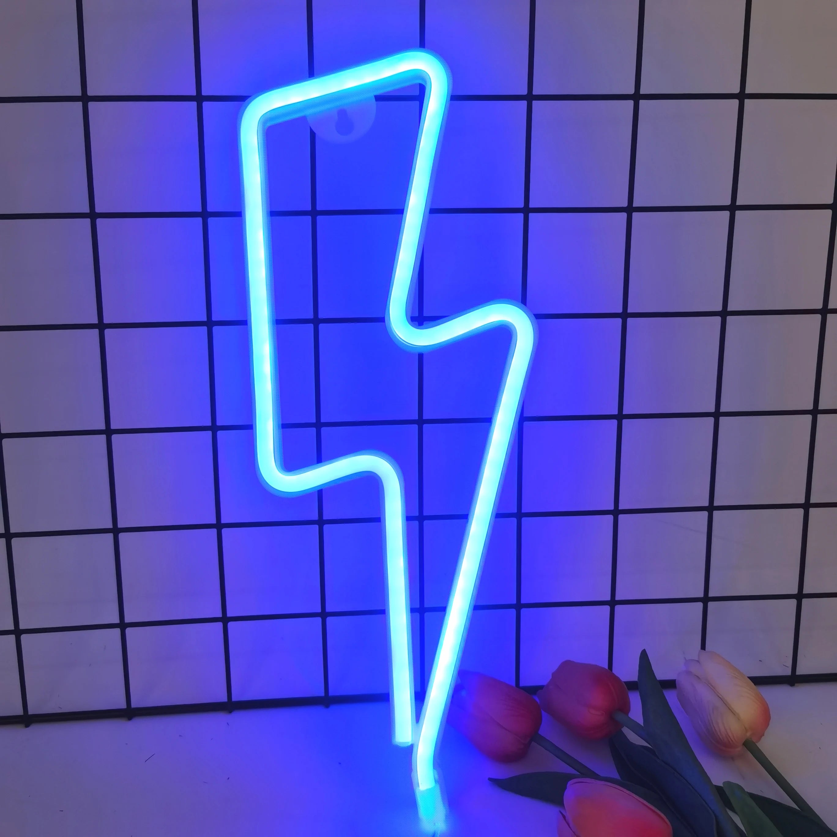 1Pc Cool Neon LED Light Sign – USB & Battery Powered Room Decor for Bedroom, Game Room. Perfect Gift