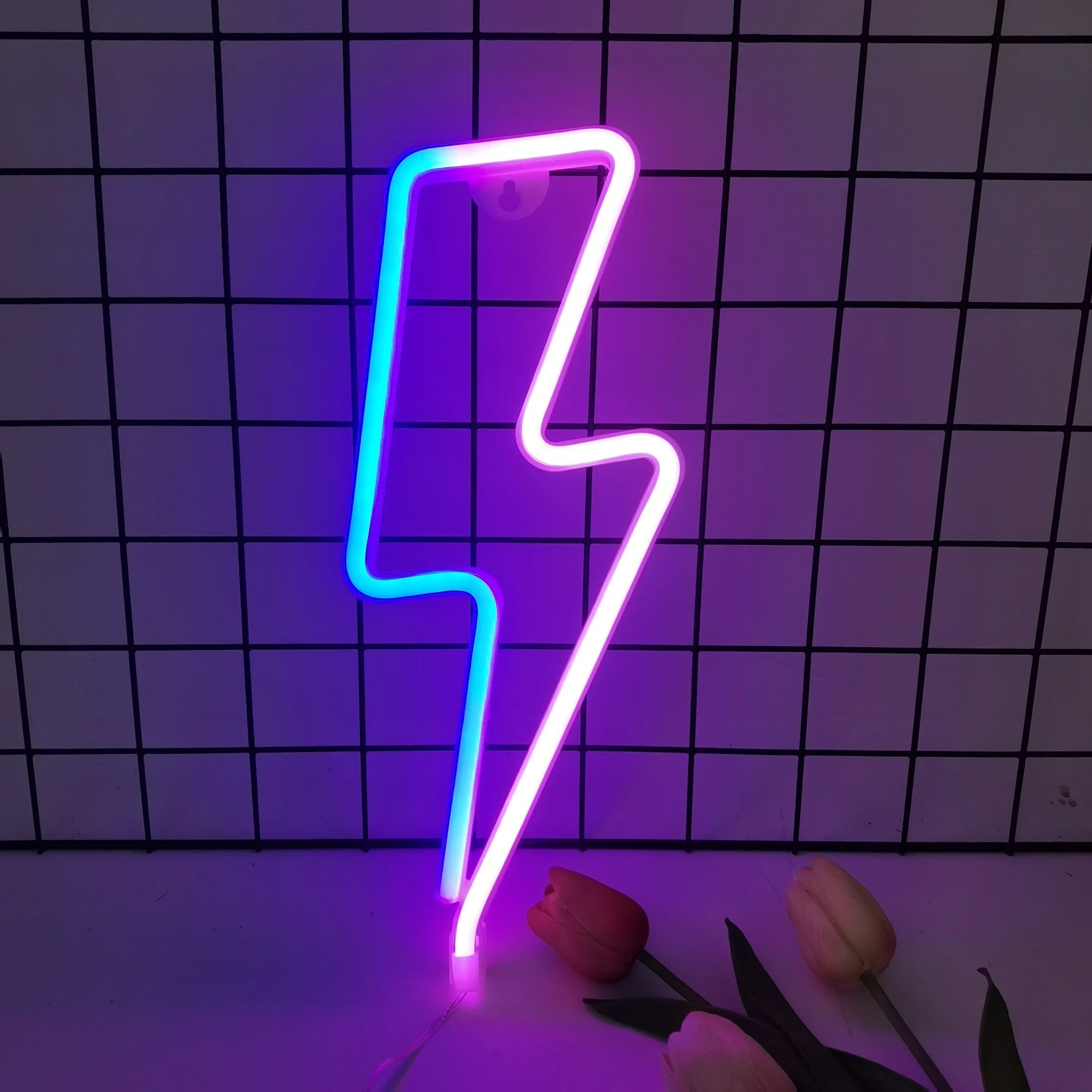 1Pc Cool Neon LED Light Sign – USB & Battery Powered Room Decor for Bedroom, Game Room. Perfect Gift