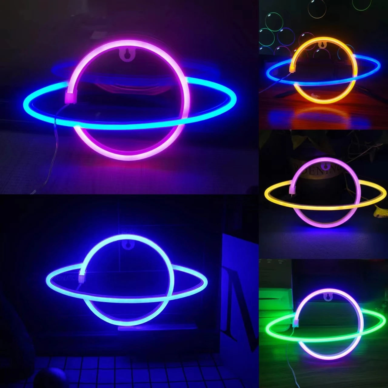 1Pc Cool Neon LED Light Sign – USB & Battery Powered Room Decor for Bedroom, Game Room. Perfect Gift