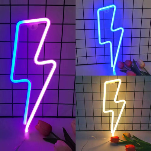 1Pc Cool Neon LED Light Sign – USB & Battery Powered Room Decor for Bedroom, Game Room. Perfect Gift