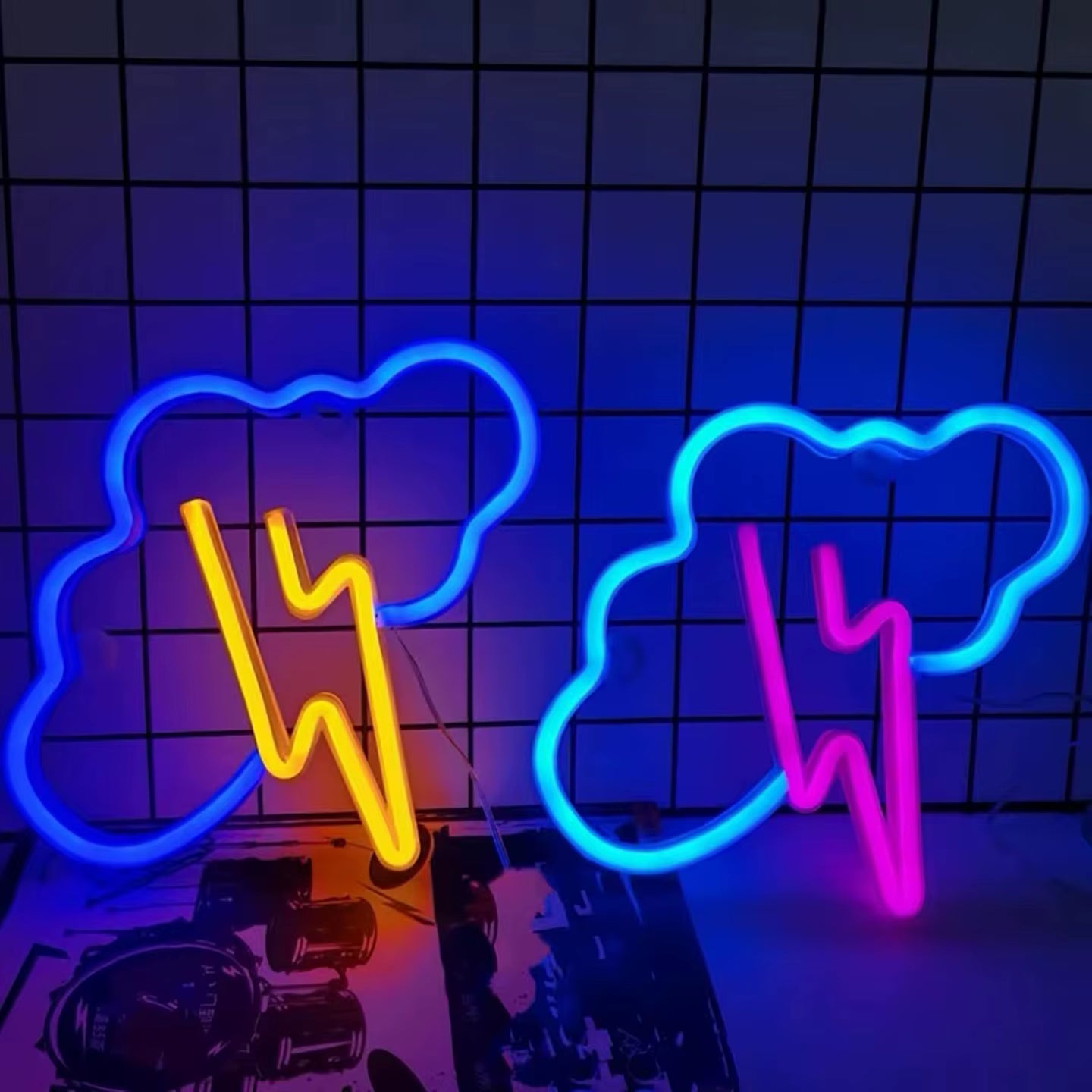 1Pc Cool Neon LED Light Sign – USB & Battery Powered Room Decor for Bedroom, Game Room. Perfect Gift
